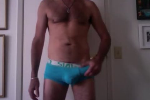 large Boner Blue underclothing Jerkin