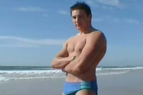 attractive Hunk Home Alone