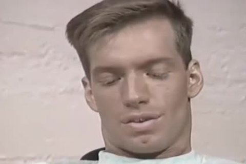 naughty Threeway gay engulf & plow