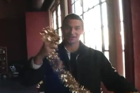 Santa Is going to Make It Snow From His penis