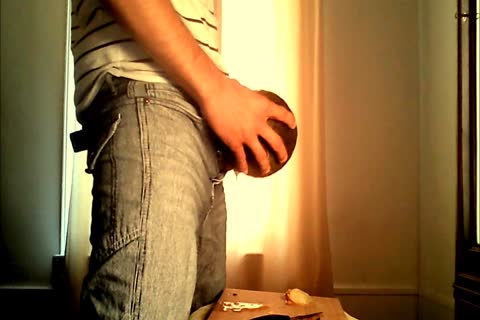 Playing With A Watermelon And My big penis