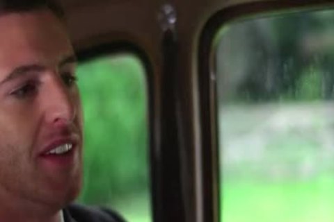 British teen Getting blowjob From His nasty F