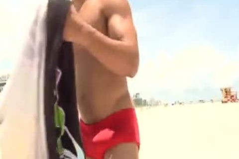 Muscle teen amazing handjob