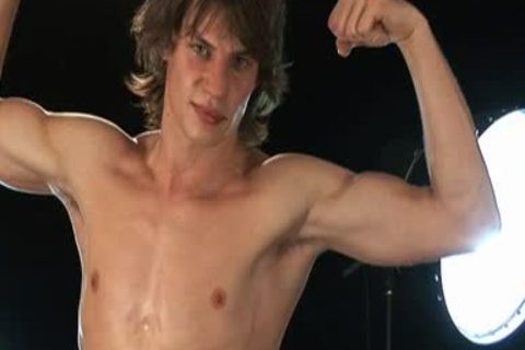 Roman Stach stroking