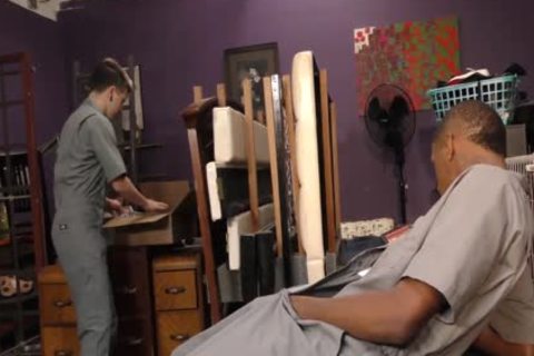 bald White Emo lad gets Nailed By A Hung darksome chap