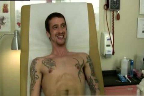 Tattooed Patient receives Check