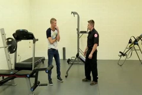 Sticking Wood Inside Him