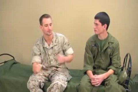 private Eryk's First gay bang