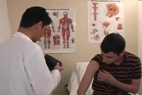 Twink boy medical in the clinic