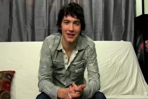 teen Josh Bensan Interviewed Then Wanked His rod