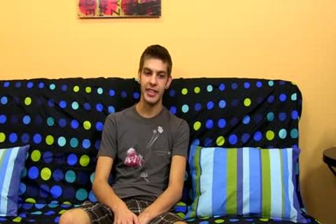 lovely brunette Max Morgan Interview Then Jerking Session - BoyFriendTVcom