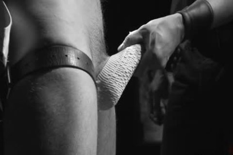 Muscle wang Fetish With ball batter flow