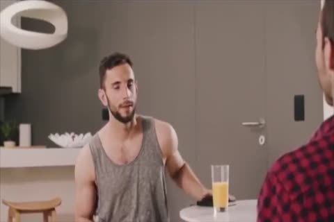 nice-looking bushy studs Making Love