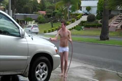 Boner twink bare On The Public Street