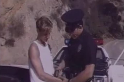 teen Arrested By Cop & Hard drilled.