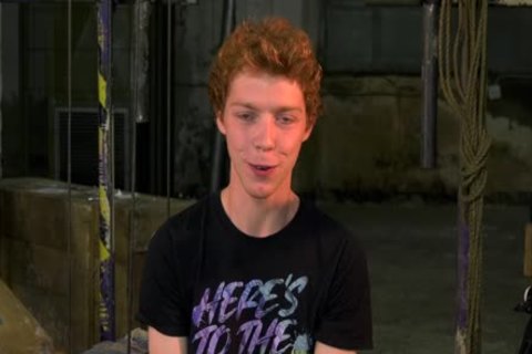 Ginger twink Submits To thraldom And teat torment