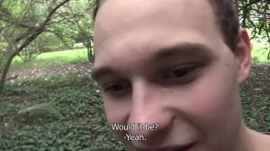 angel in financial trouble plowing in the forest