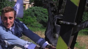 merry booty beauty is about to bang hard outdoors