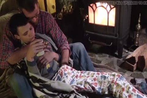 Daddy Warms Up His moist Bottom twink By pounding Him Hard