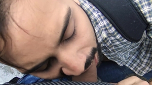 LatinLeche.com: Bareback sucks huge cock