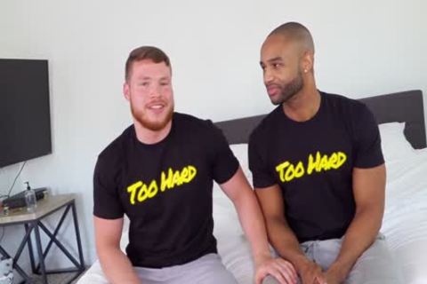 Two youthful males pound - juicy underwear Model let's Newbie Top Him For His First lad/lad Hookup