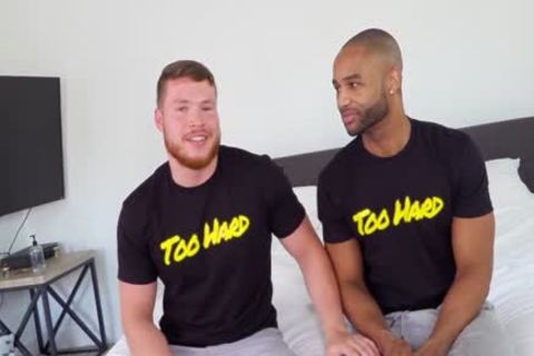 Interracial Love - sexy underwear Model Takes On new man