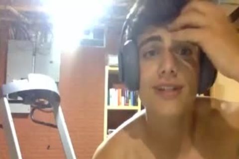 teen Showing His knob And butt In Live