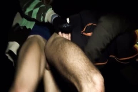 Dry banging In The Park At Night