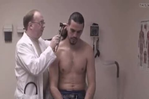lengthy Haired Gym Teacher gets His Yearly Physical