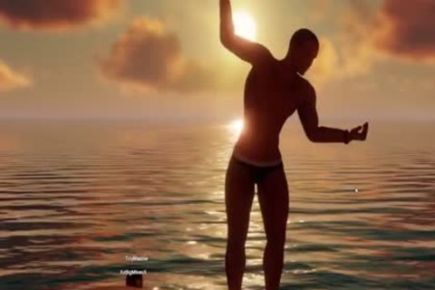 slutty man Dancing  , 3D Animation , 3D manga