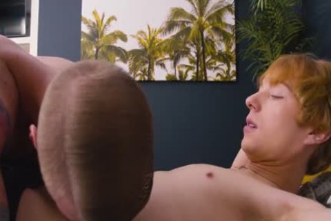 Redhead twink bareback Flip fuck With Kyle Brant
