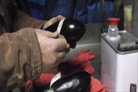 My Aubergine butt Stretching Night