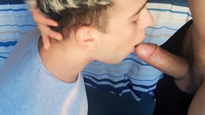 Str8Chaser.com: Inked Leo handjob sex tape