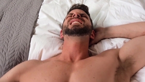 GodsOfMen.com: Tattooed american gay feels up to POV cumshot