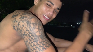 EastBoys: Reed sex with muscled Lucian Reed in public