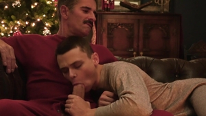 Gaycest: Young twink Mr Cox bareback rimming on Xmas