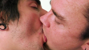 ManPuppy.com - Young gay Johnny and very hawt Leo gagging