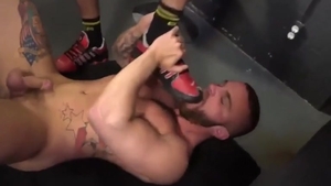 stripped bang Sneaker Sniff Trample cumshot