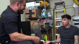 Young Perps: Backroom Escape Through Sex