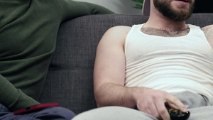 Jerk Buddies: Bareback Doggy Style Creampie