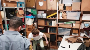 Young Perps: Backroom Detainment for Shoplifting Suspect