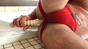 maskurbate: Jeff's Enormous Toy Takes Over Manuel's Hole