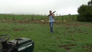 Next Door Male: A Stiff Wheelbarrow Ride
