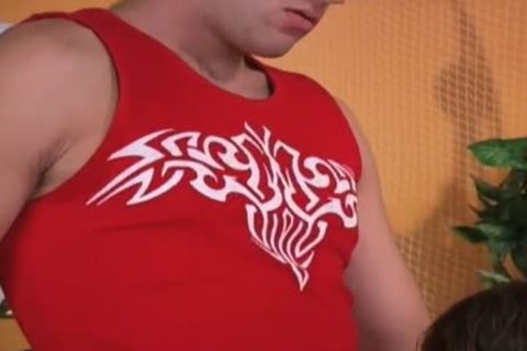 I nail him hard and ball semen all over his chest